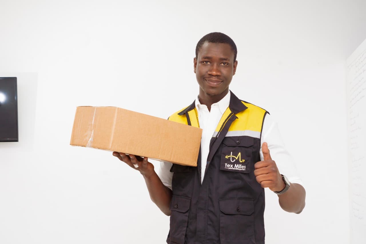 Tex Miles professional delivery service team in Senegal